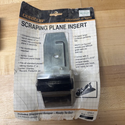 Veritas scraping plane insert - veritas,