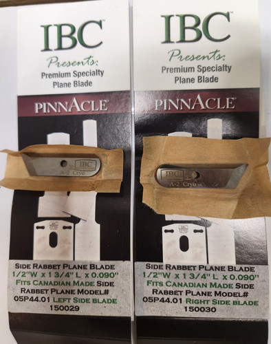Ibc side rabbet plane blades - ibc,