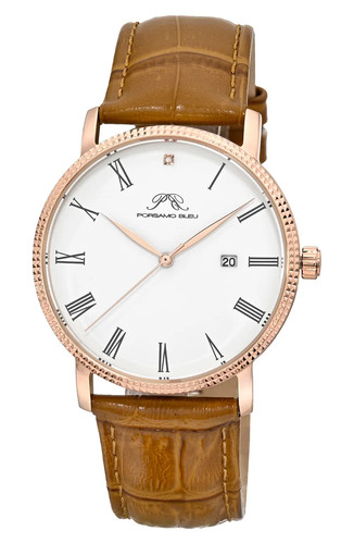 New porsamo bleu men watch - new,