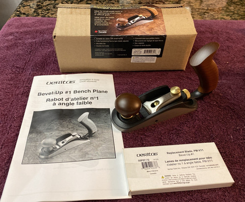 Veritas bevel 1 - bevel-up, no.