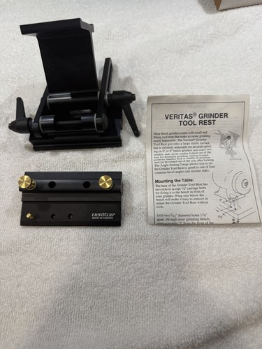 Veritas grinder tool rest - veritas,