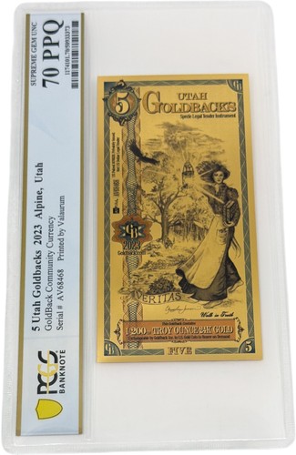 2023 utah goldback pcgs 70 - 2023, 5