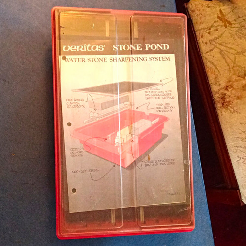 Veritas stone pond sharpening - veritas,